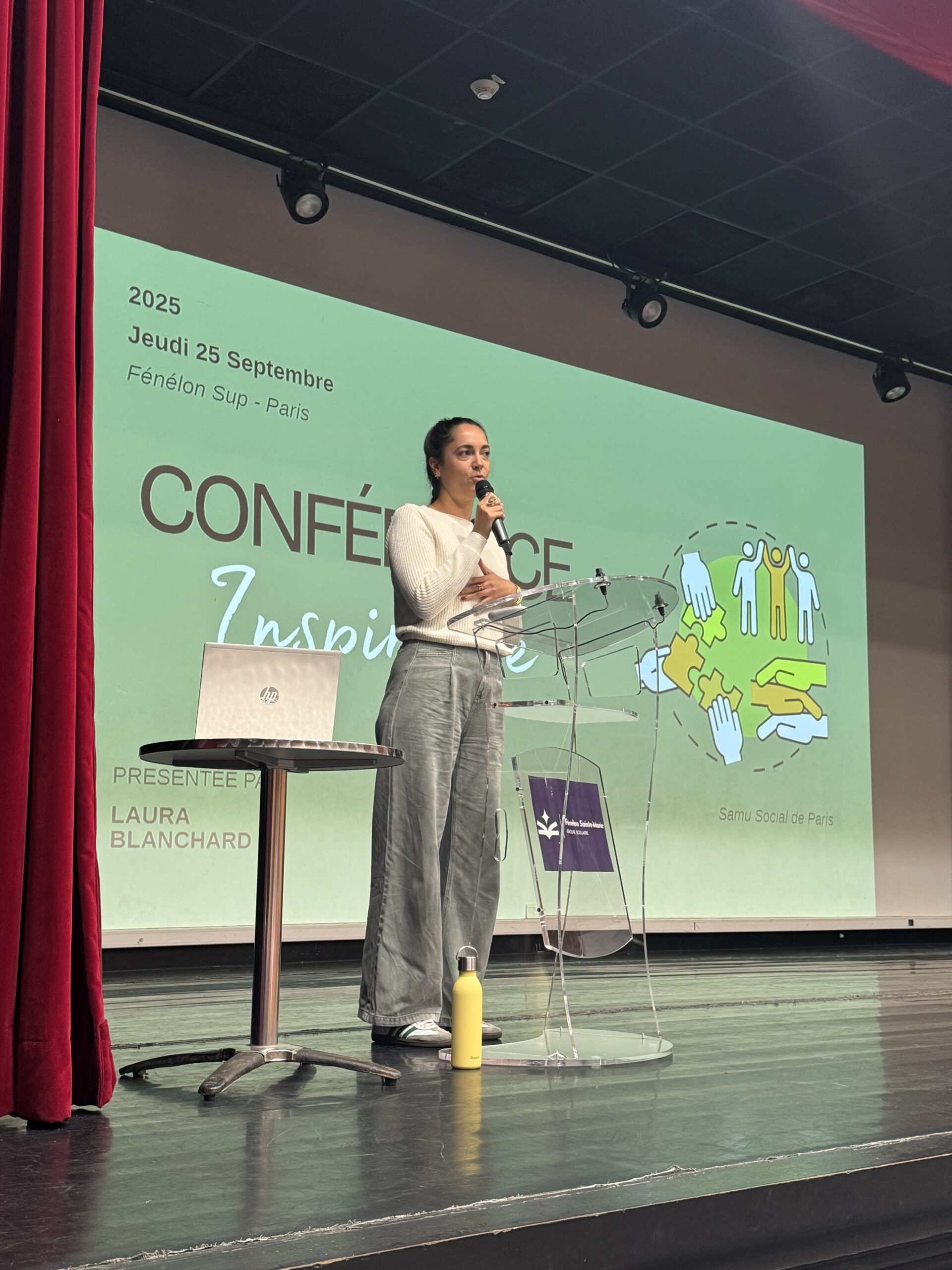 Conférence inspirante avec Laura Blanchard - Pôle social - 25 septembre 2025 - Fénelon Sup Paris