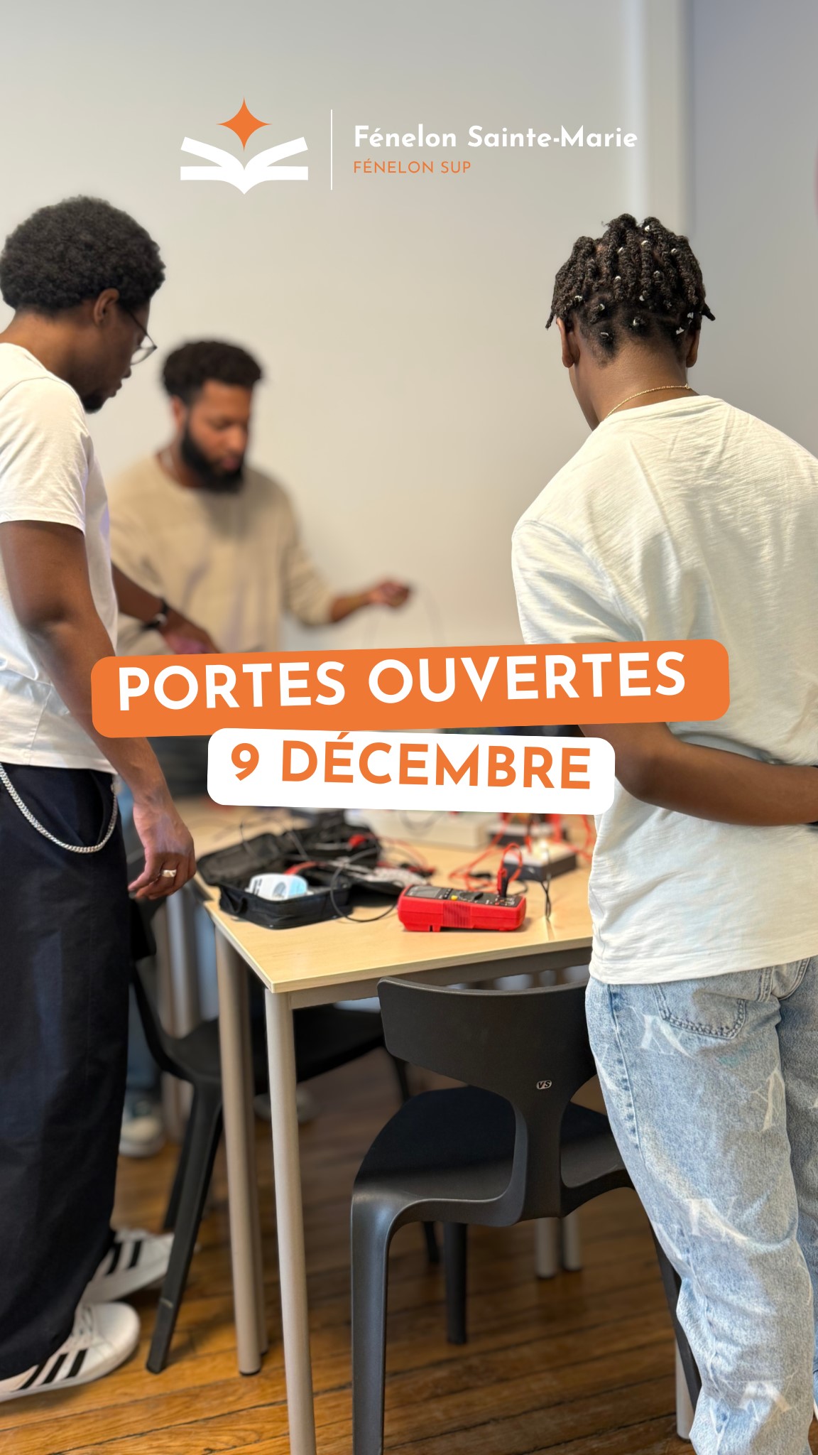 Journée Portes Ouvertes - 9 décembre 2025 - Fénelon Sup Paris